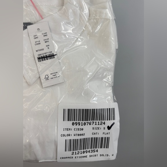 J.Crew Étienne cropped button-up shirt in cotton poplin - Picture 4 of 7